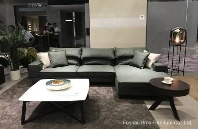 Contemporary Living Room Furniture High Back Bag Sofa