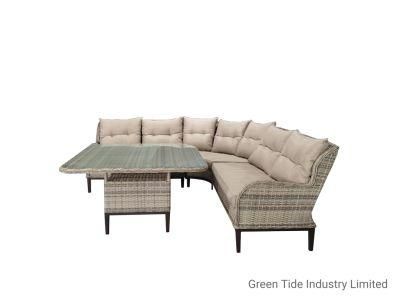 Outdoor Rattan Furniture Garden Patio Corner Sofa Furniture Set