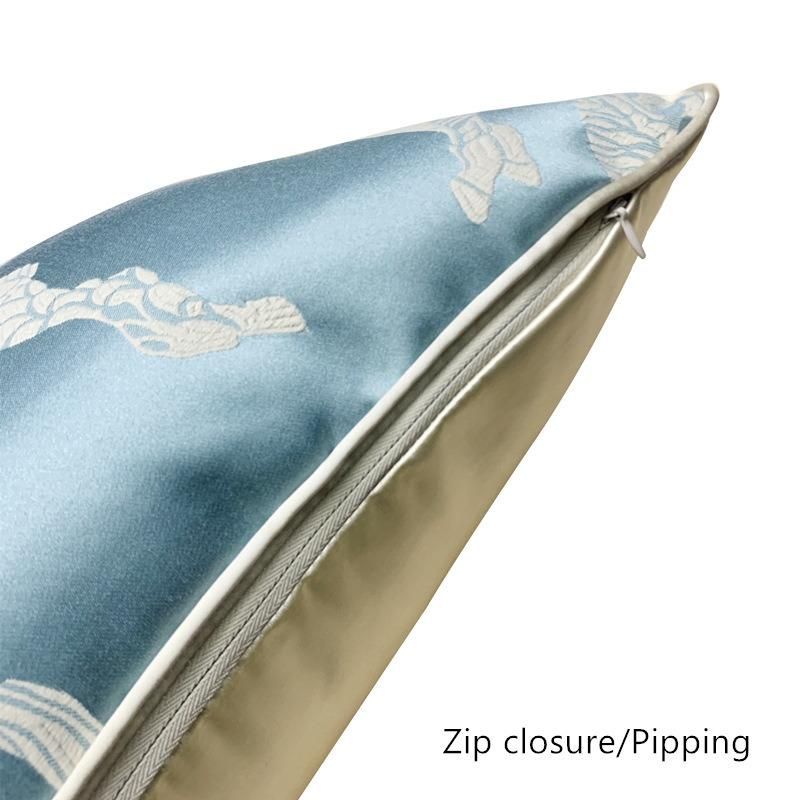 European-Style High-Precision Hot Drilling Sofa Cushion, Can Be Customized Luxury Tassel Pillowcas