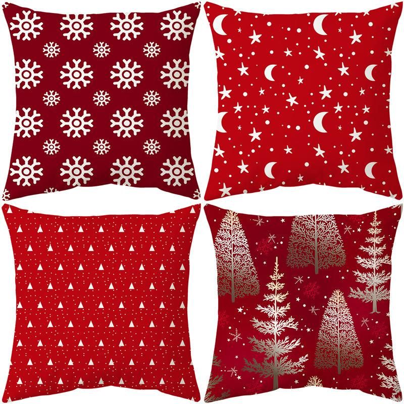 Christmas Cushion Covers Decorative for Sofa, Knitted Cushion Cover, Custom Cushion Cover Pillow Case