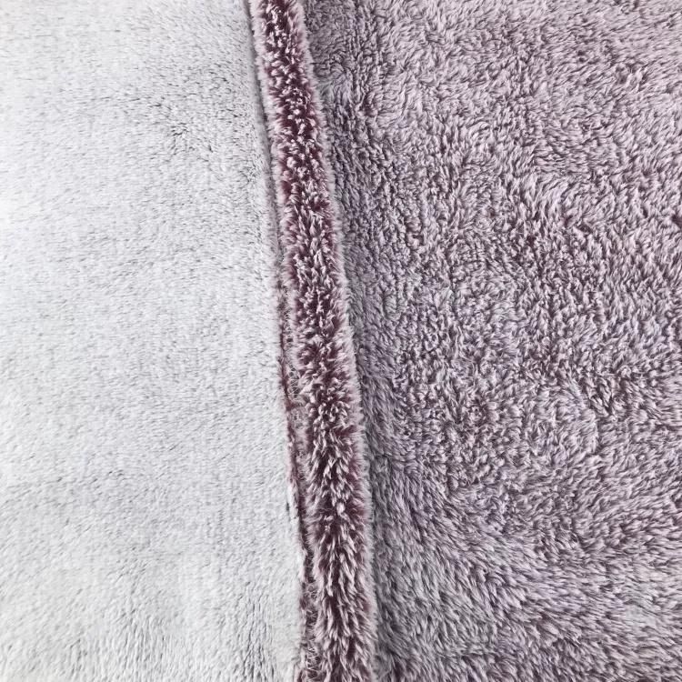 Super Soft 100% Polyester Plush Fuzzy Sofa Bedding Flannel Fur Blanket
