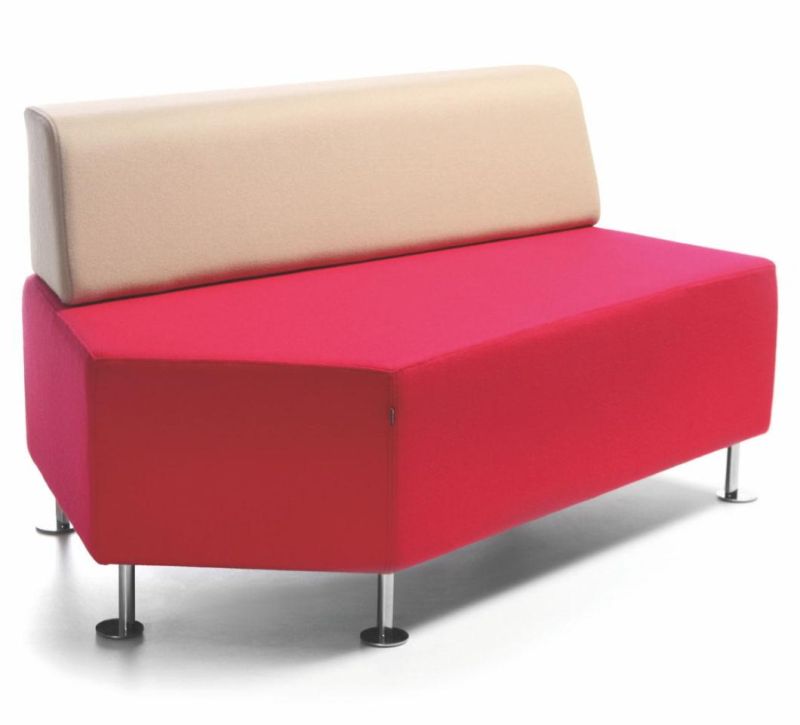 Customized Abnormity Modular Upholstery Waiting Bench Sofa for Public Area