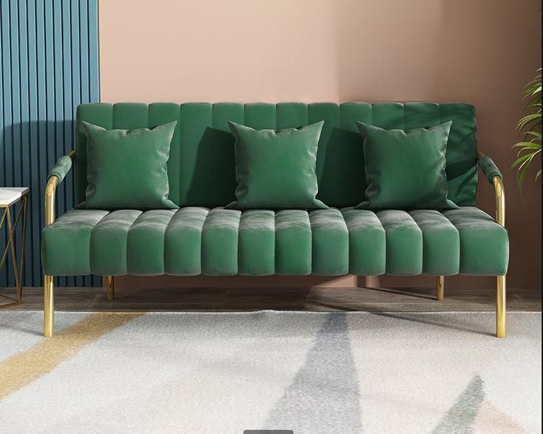 Light Luxury Ins Sofa Small Apartment Nordic Fabric Single Sofa