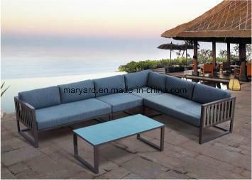 Outdoor Garden Patio Furniture Aluminum Frame Corner Sofa