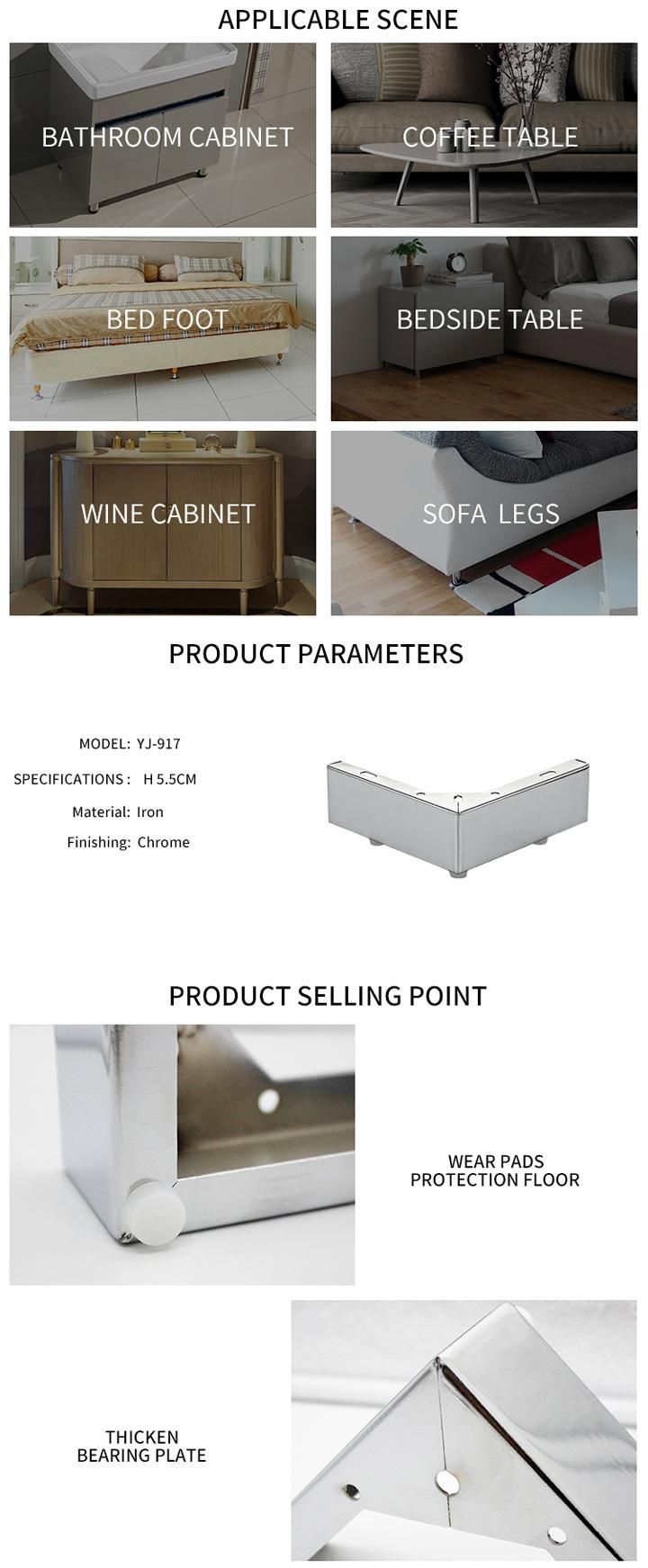 Wholesale High Quality Glass Decoration Furniture Legs