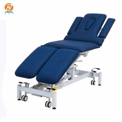 Cy-C102 Rehabilitation Change Tables 6 Section Plinth Electric Treatment Couch with Customizable Logo