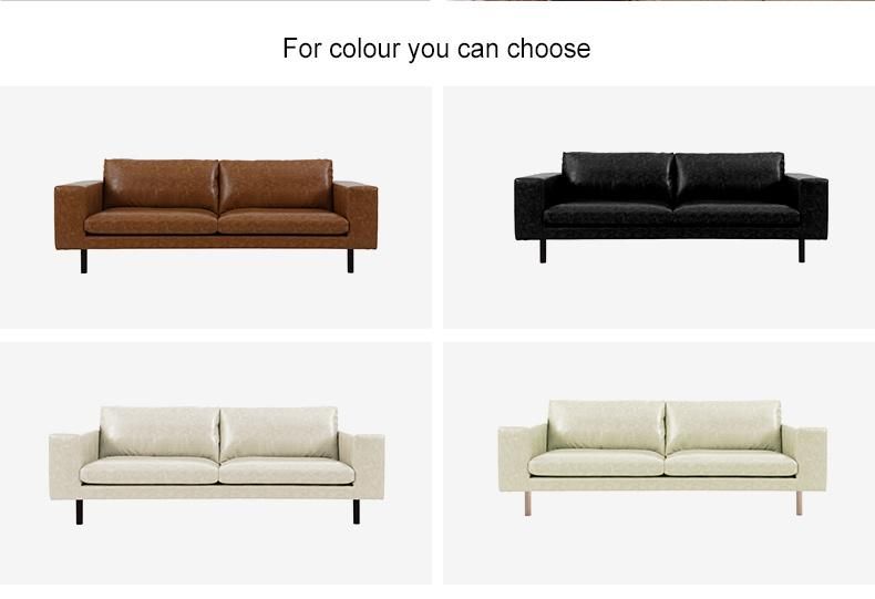 Factory Price Sponge with Armrest Living Room Home Furniture Moder Design Sofa