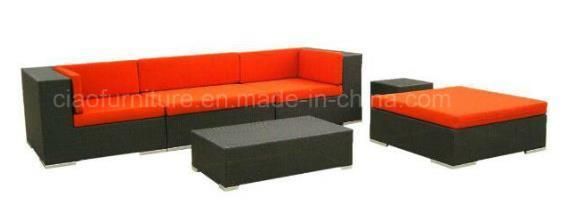 Aluminum Furniture for Garden Rattan Sofa