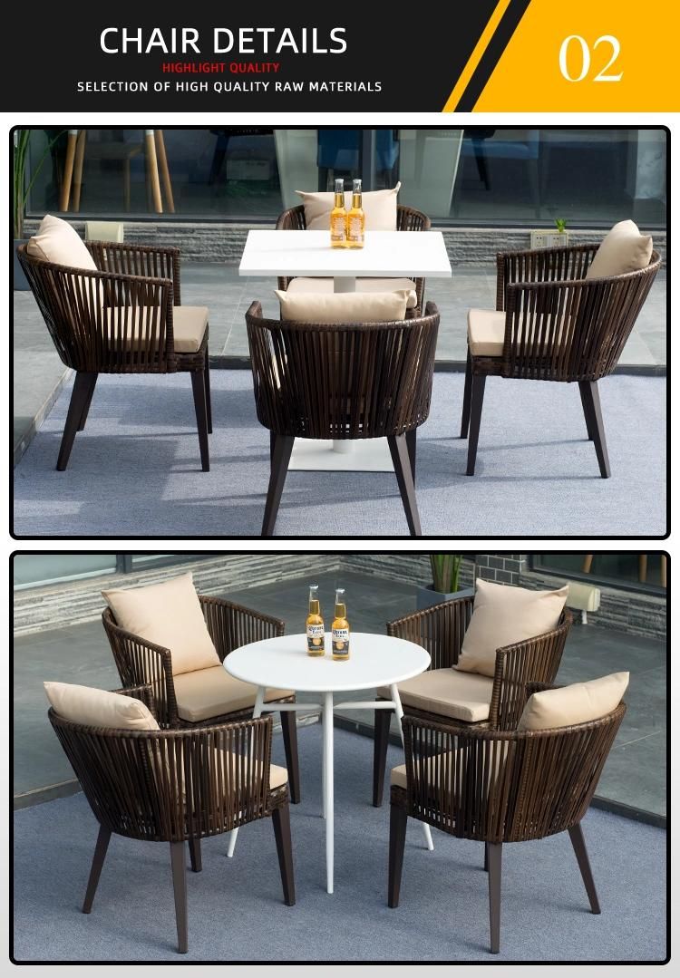 Modern Outdoor Garden Patio Rattan Woven Sofa Furniture