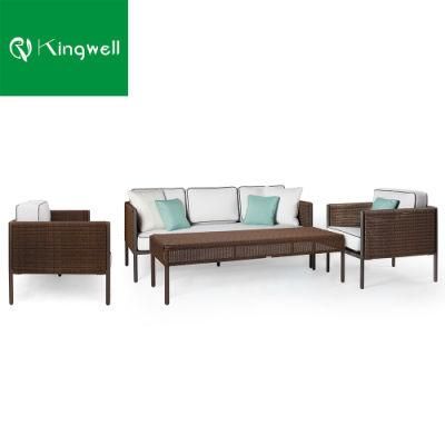 Hot Selling Outdoor Furniture for Wicker/Rattan Garden Sofa