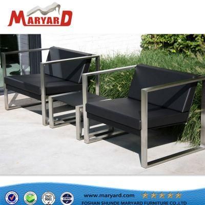 Garden Outdoor European Style Aluminum Frame Loveseat Sofa Set