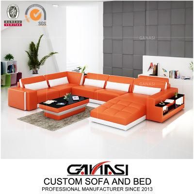 Unique Design Cheaper Leather Chinese Furniture Sofa