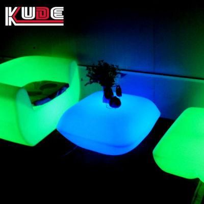 LED Pillow Table and Chairs Lounge Sofa with Remote Control