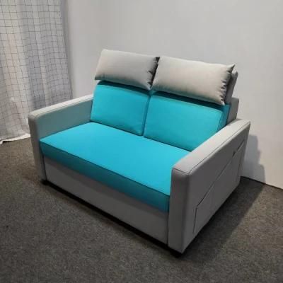 Square Armrest Storage Fabric Home Apartment Corner Save Space High Back Sofa Set