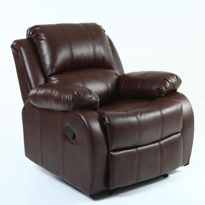 Manual Reclining Luxury Single European Style Home Theater Recliner Sofa