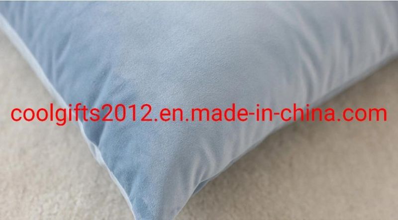 High Quality Velvet Solid Color Pillow Cushion Cover for Sofa Home