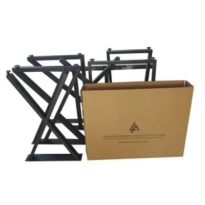 Square Tube Heavy Duty X Style Metal Table Legs