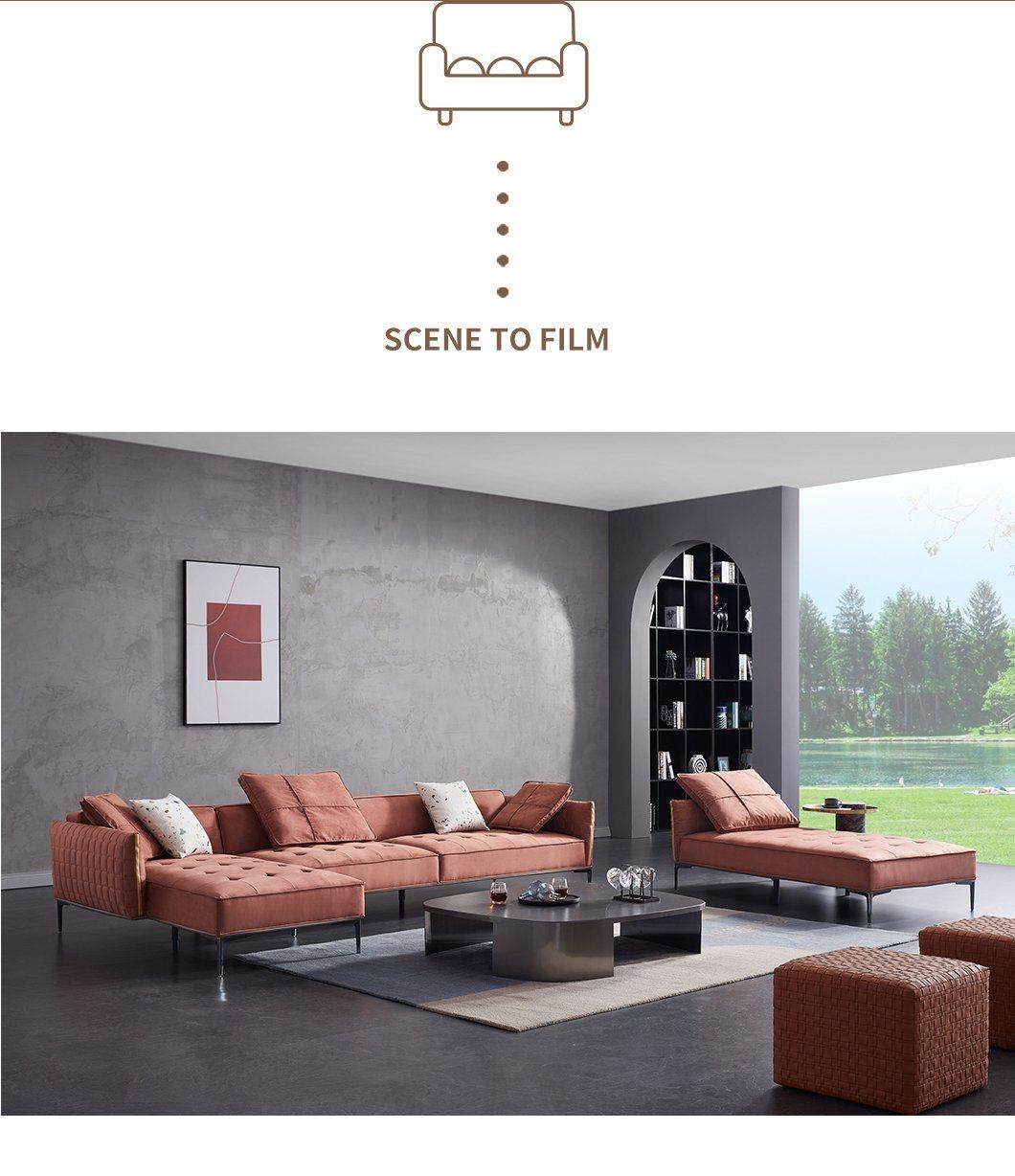 2022 New Technology Cloth Modern Fabric Living Room Sofa