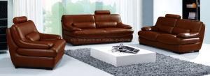 Fashion Durable Leisure Leather Sofa (C28)