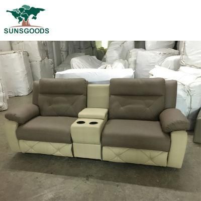 2 Seater Home Cinema Sofa Leather Cinema Sofa Chair