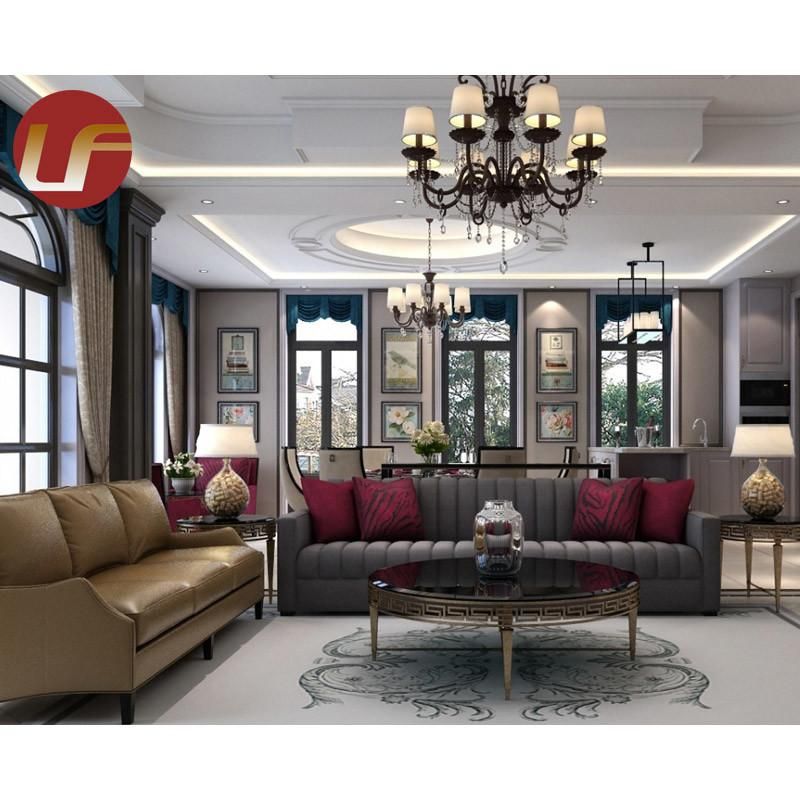 China Famous Brand Custom-Made 4-5 Star Modern Design Living Room Furniture