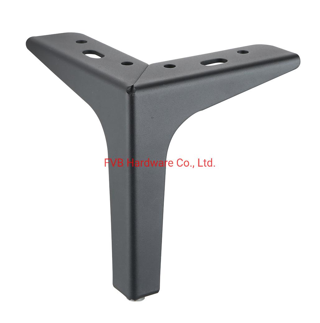 Direct Factory Supply Triangle Iron Sofa Chrome Legs for Furniture Parts