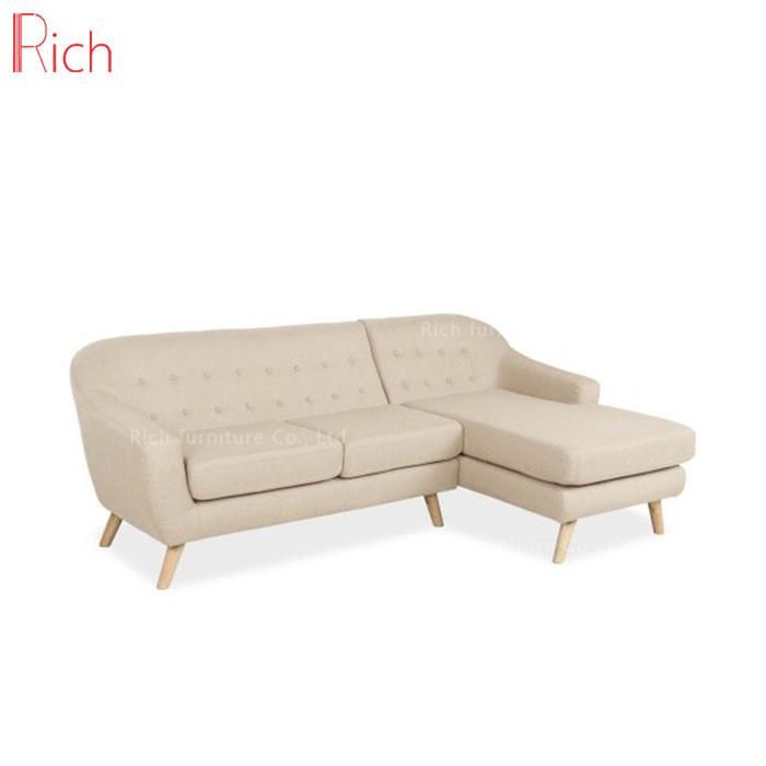 Hot Sale Loveseat Sectional Sofa with Fabric Corner Sofa