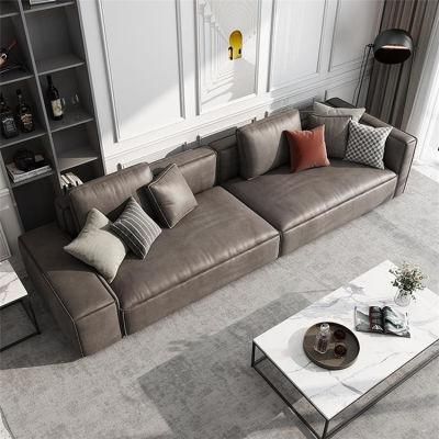 Modern Minimalist Furniture Living Room Wood Frame Fabric Sofa