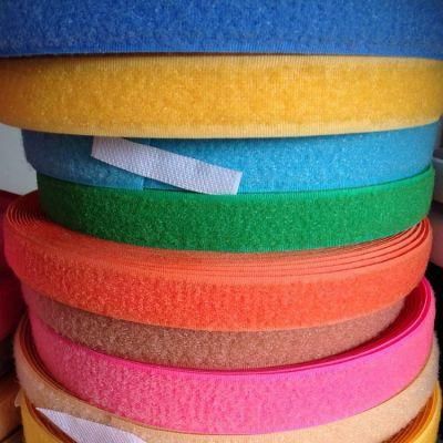 Wholesale 2-Inch Hook and Loop Fabric Fasteners Nylon Tape Self Adhesive Hook Loop Colors Magices Tape