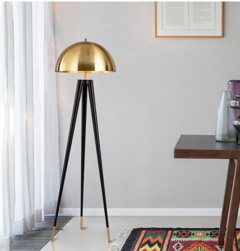 Postmodern Designer Office Floor Light Living Room Sofa Bedroom Metal Modern Luxury Fancy Lighting Iron LED Tripod Stand Floor Lamp