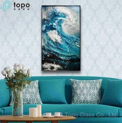 1000mm*600mm and 1610mmx910mm The Waves Glass Painting (MR-YB6-2023)