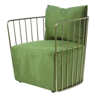 Charming Stainless Steel Sofa Chair