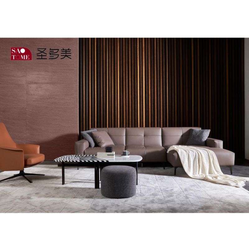 2-Seat Modern Leather Home Furniture Green Living Room Sofa