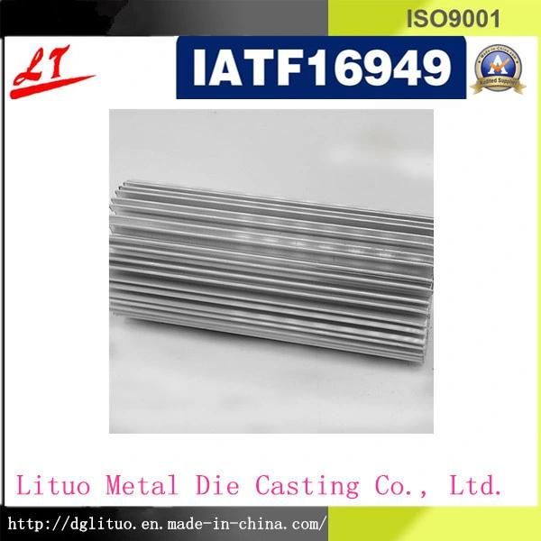 China Alloy Metal Die Casting Company LED Radiator Shell