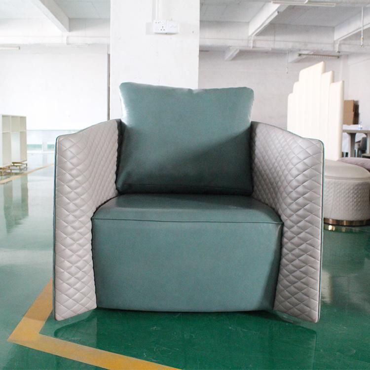 Luxury Home Furniture Living Room Leisure Sofa Single Seater Hotel Sofa