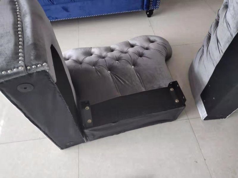 Modern Fabric Sofa with crystal Tufting Sofa for Home Furniture