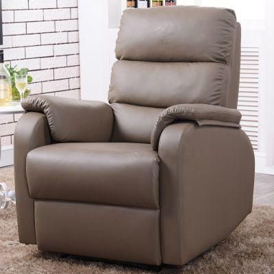 Manual Recliner Sofa Home Furniture Hot Sale Office Chair Leisure Lazy Single Oneseat Sofa Comfortable and Durable Fabric Living Room Sofa