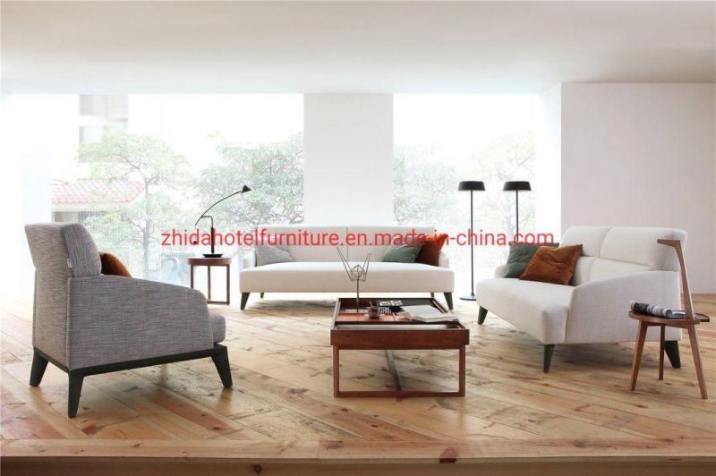 Comfortable Modern Fabric Living Room Sofa Leather Sofa