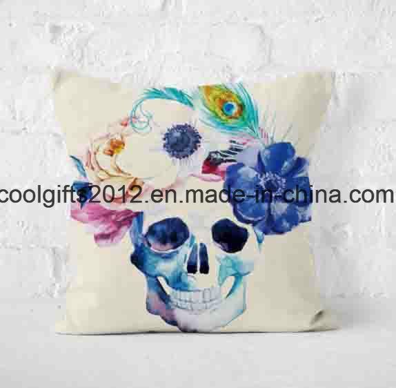 Decorative Halloween Sofa Cushion Pillow Case Linen Cushion Cover