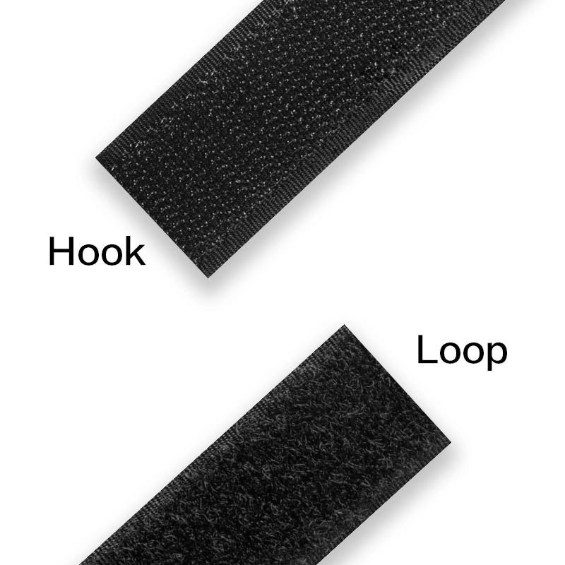 2cm Hook and Loop Strap High-Temperature Resistance Accessories Fabric Loop Hook