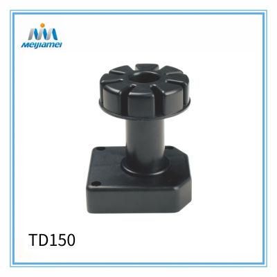 Furniture Hardware Adjustable Height Plastic Cabinet Cupboard Foot Legs, Clips for Kitchen or Bathroom