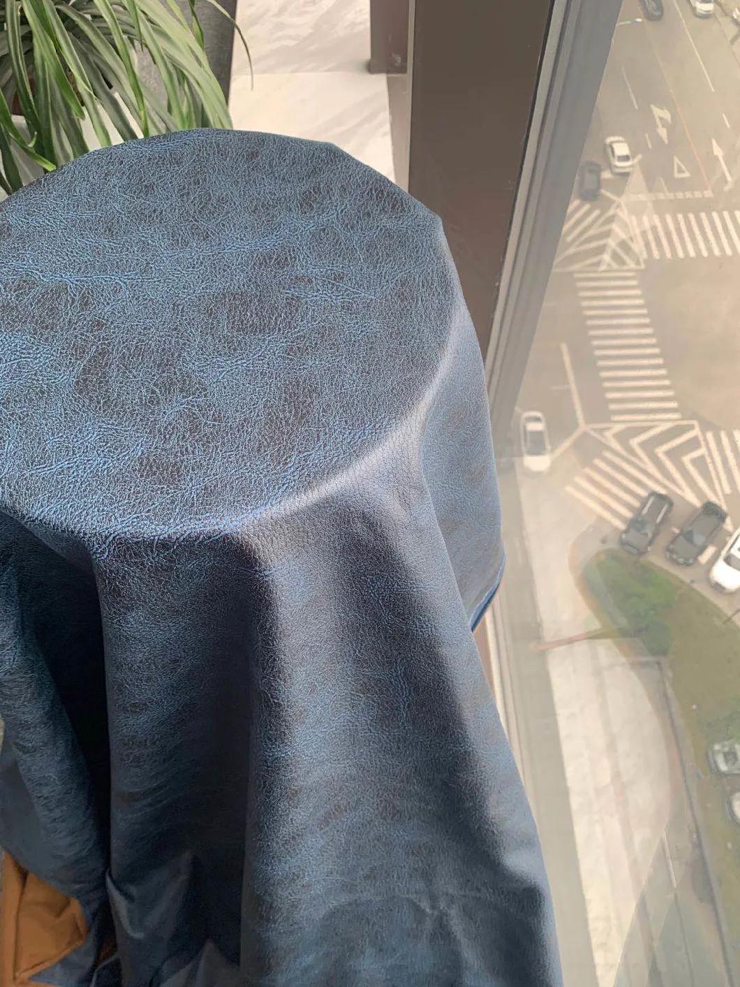 Print Design Imitation Hemp Velvet Sofa Fabric