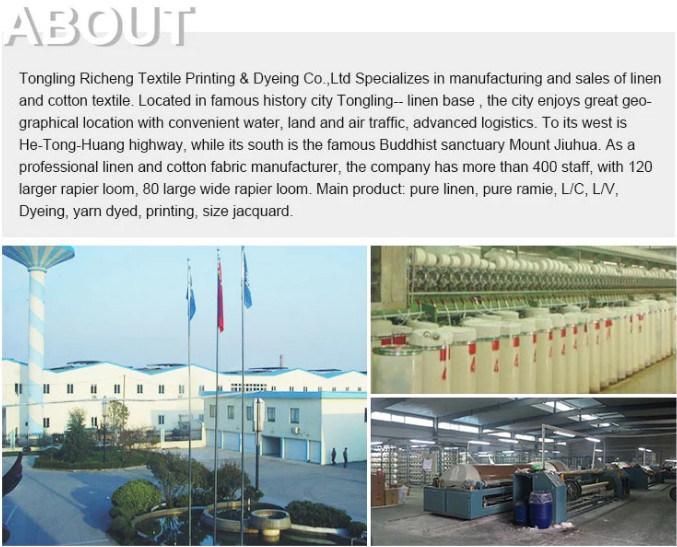 Solid Linen Polyester Fabric Polyester Fabric for Tablecover and Sofa Blackout Fabrics for Curtain