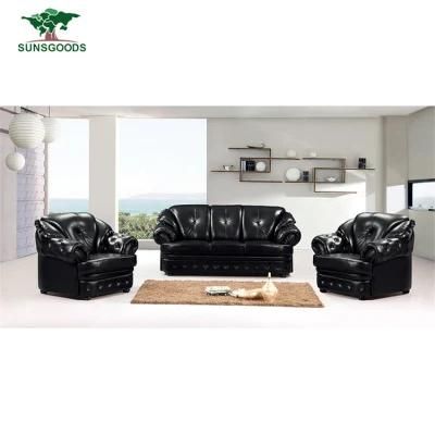 Home Furniture China Supplier Modern Leather Sofa for Living Room