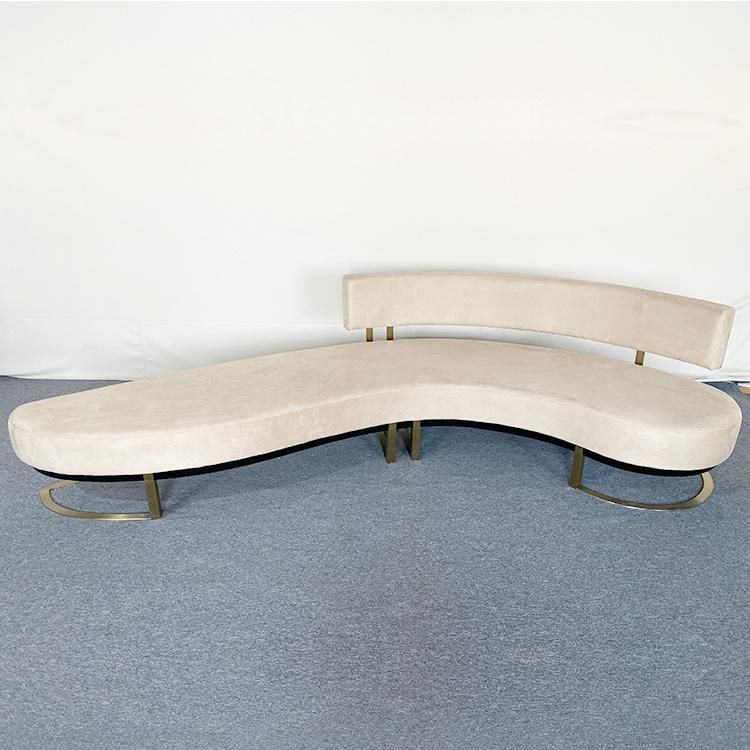 Factory Custom Modern Home Furniture Living Room Sofa with Backrest Furnitures Hotel Sofas