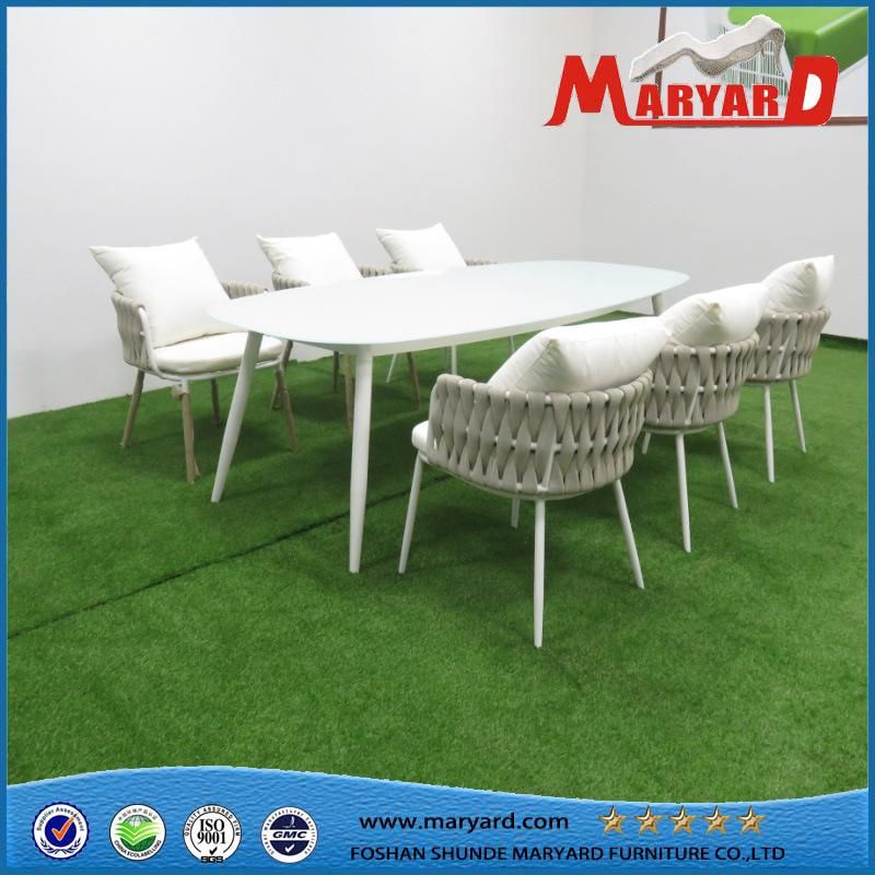 Rope Woven Hotel Furniture Outdoor Chair for Dining