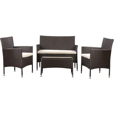 Patio Furniture Outdoor Seat Frame Rattan Power Club Coffee Sofa