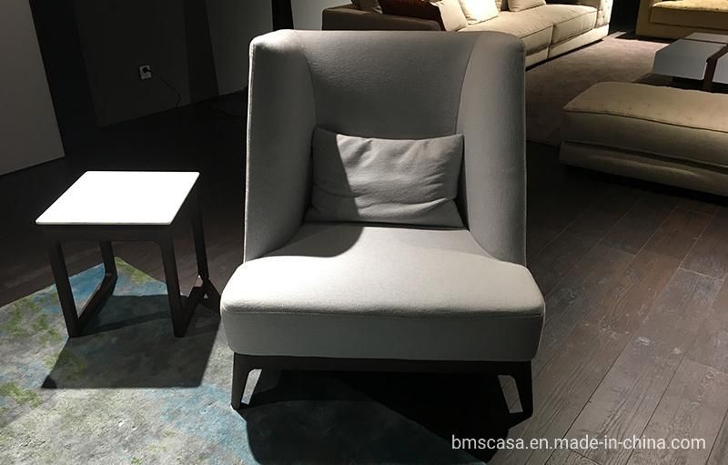 High Back Rest Wood Leg Sofa 1+2+3