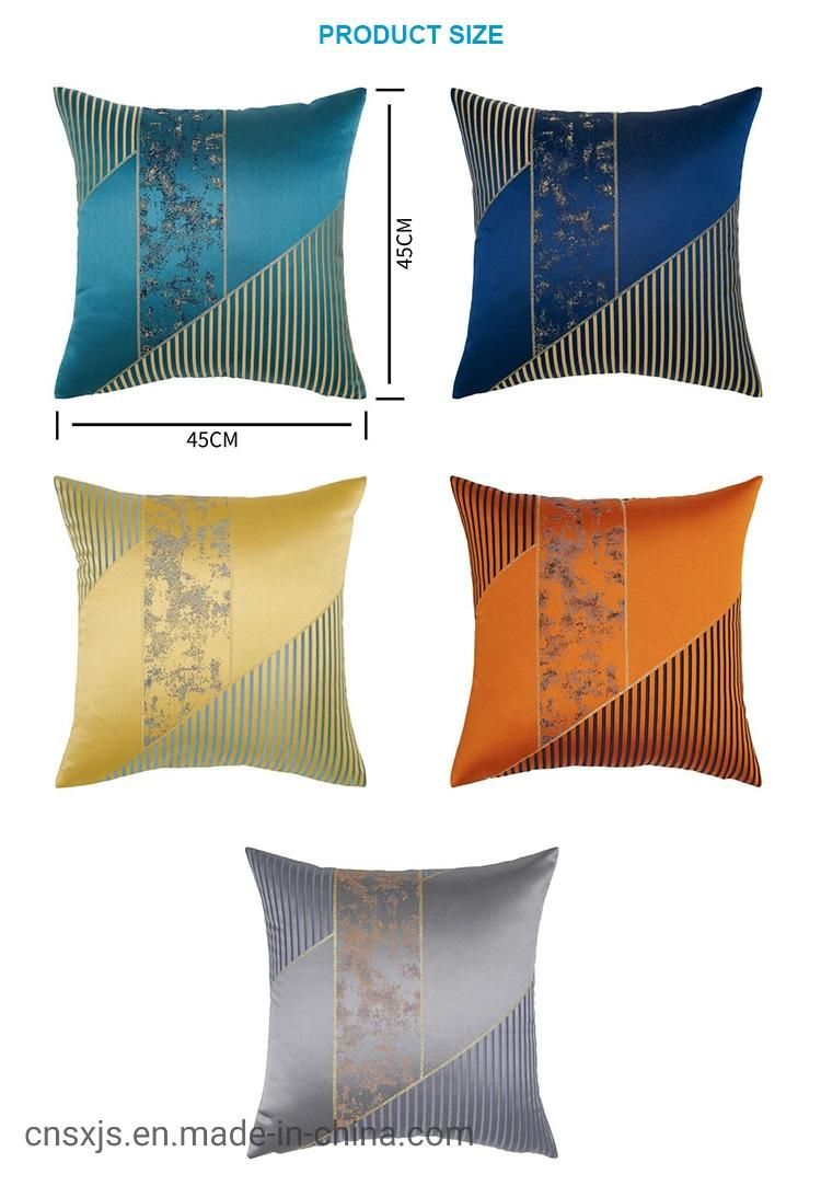 High-Grade Pillow Light Luxury Sofa Cushion Squar Pillow