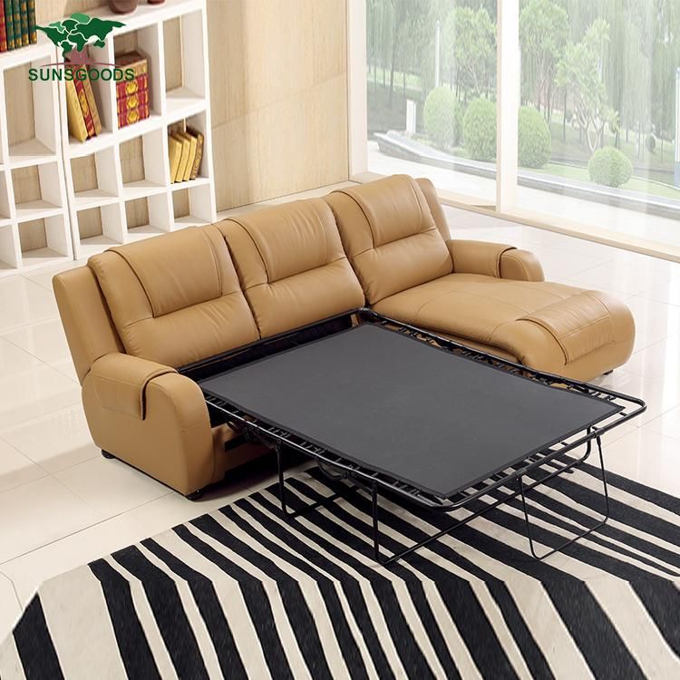 Best Selling Reclining Modern Small L Shape Sofa Set Design Furniture